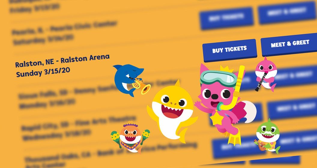 Baby Shark Live Llegara Al Ralston Arena En 2020 Telemundo Nebraska Baby Shark Live Llegara Al Ralston Arena En 2020 Telemundo Nebraska