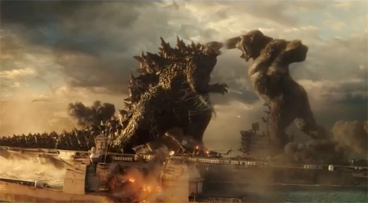 "Godzilla vs. Kong" casi un récord de taquilla en cine, pese a estar disponible en streaming