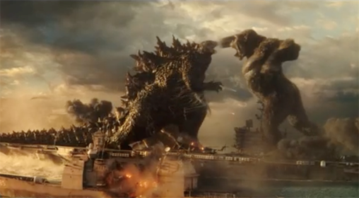 "Godzilla vs. Kong" casi un récord de taquilla en cine, pese a estar disponible en streaming