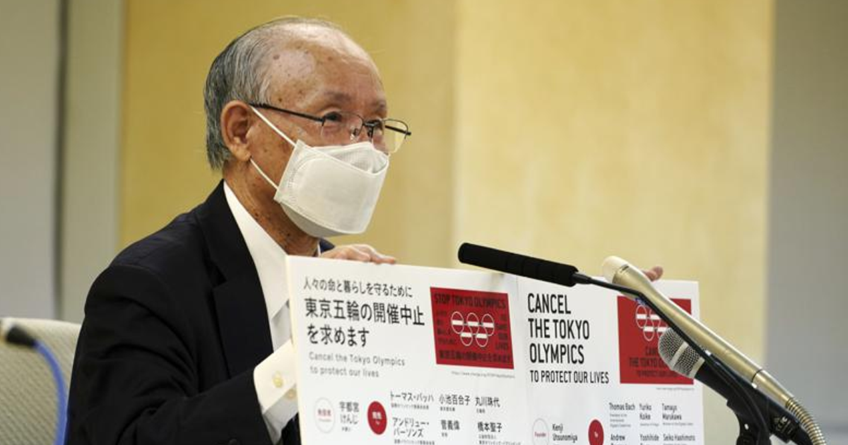 Campaña para cancelar Juegos de Tokio entrega 350.000 firmas