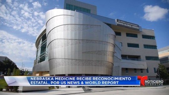 Nebraska Medicine recibe reconocimiento por US News & World Report
