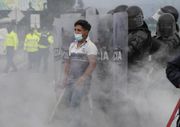 Protestas contra políticas económicas en Ecuador dejan 5 heridos y 37 detenidos