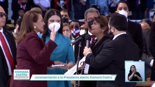 Presidenta Xiomara Castro anuncia a su gabinete en Honduras